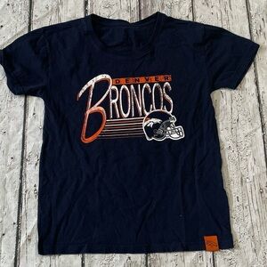 Women's Denver Broncos NFL Football Sports Tee Top Shirt
